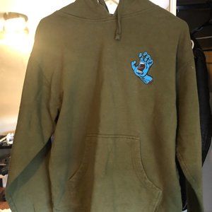 Santa Cruz Screaming Hand Hoodie Size M
